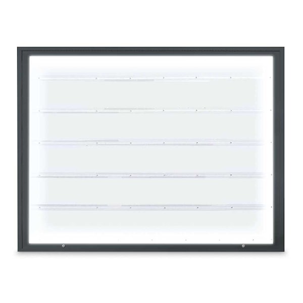 Single Door Radius Corkboard, 18"X24", B